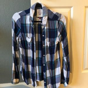 Blue flannel
